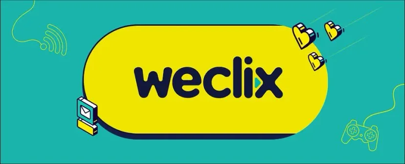 Imagem institucional da Weclix com destaque para missão e valores da empresa